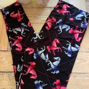 LulaRoe Horse Leggings